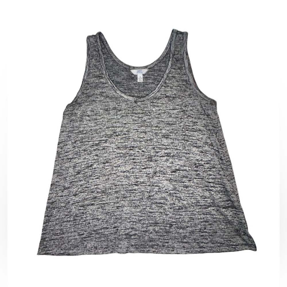 Time and Tru Black Heather Tank Top Women’s Size Medium 8/10
